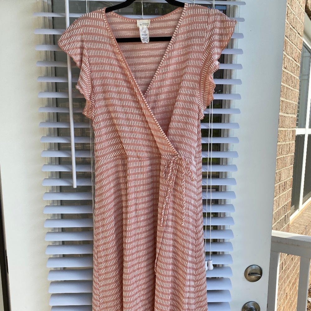 Dusty Pink Casual Sundress